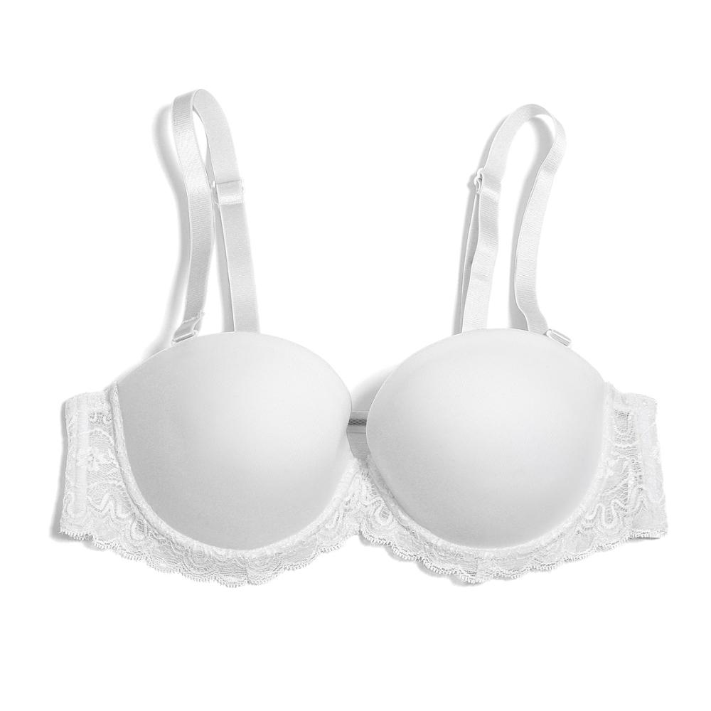 Convertible Bra Multiway - 新しい女性用セクシーブラ、アンチシップホルターストラップレスマルチウェイメッシュレースブラレット、ワイヤーボーン入り、32 34 36 38 40 42