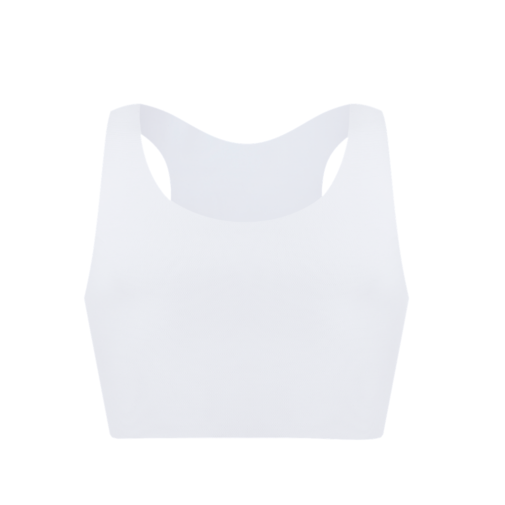T Shirt Bra Seamless - シームレスチェストバインダー スポーツコンプレッションブラ 通気性プルオーバータンクトップ FTM トムボーイ トランス