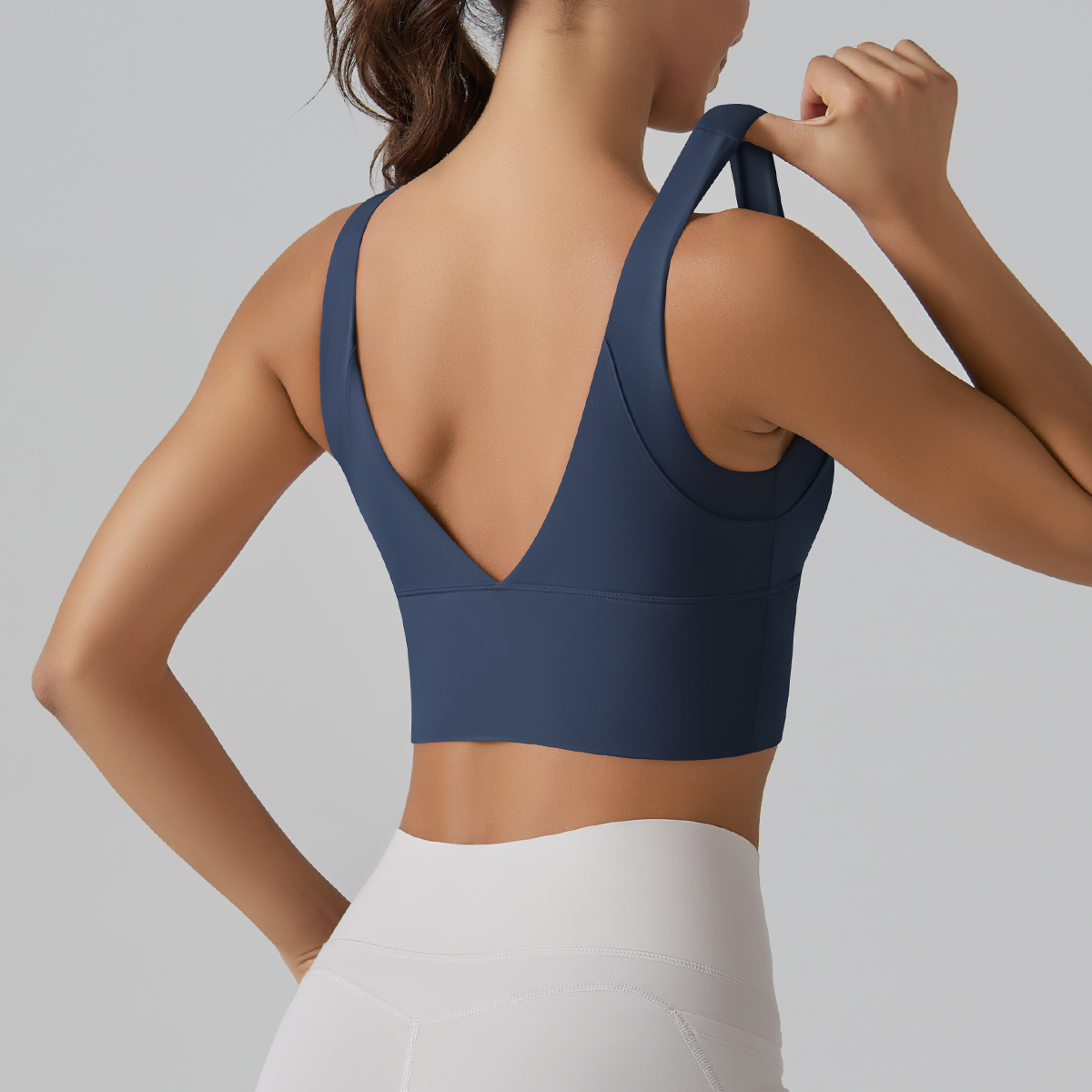 Minimizer Bra Women - 新しいヨガタンクトップ夏のセクシーなフィットネスヨガ下着女性のスポーツブラプッシュアップフィットネスブラランニングジムフィットネストップス