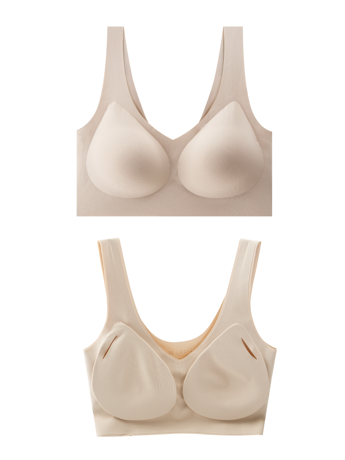 Wirefree Bra Comfort - 妊娠前シームレス女性用プッシュアップブラ、スリープスポーツブラ、超薄型スチールリングなし、快適でセクシーなブラ
