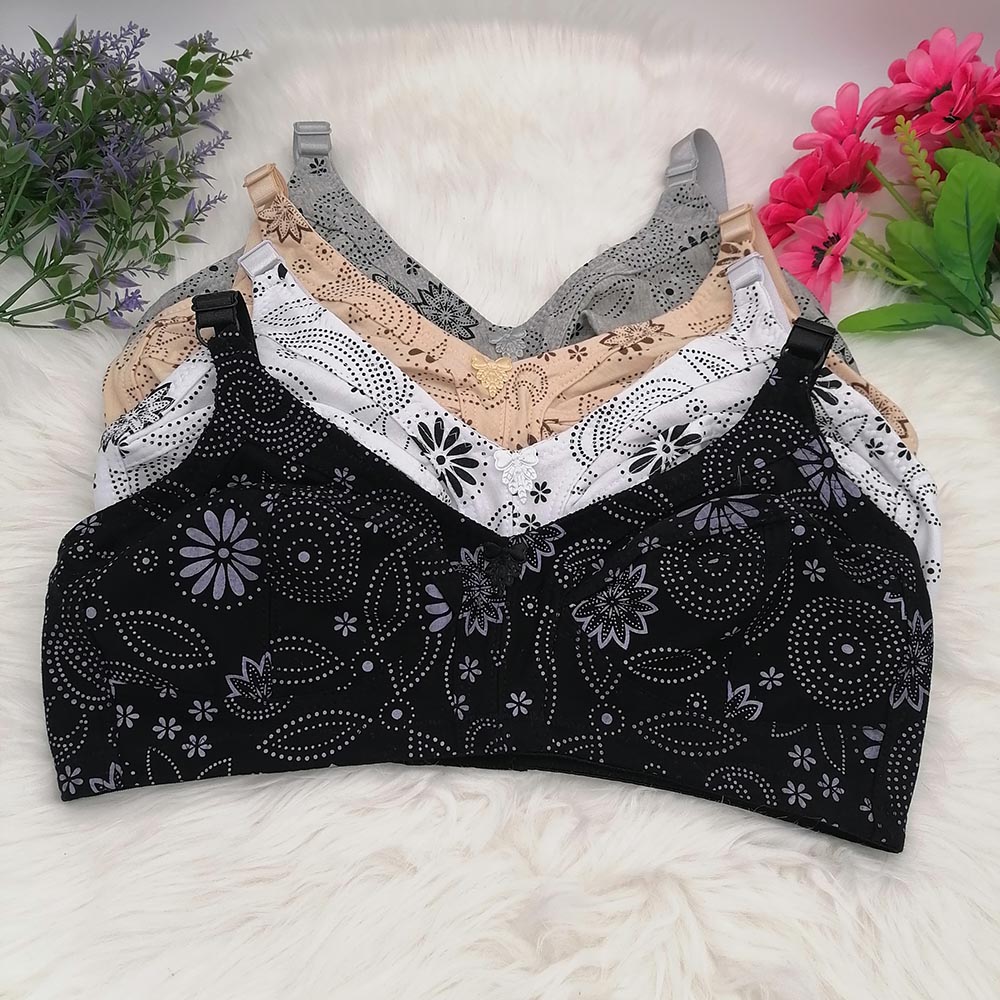 Cotton Bra Everyday - 女性用コットンブラ,大きなカップ,柔らかい下着,日常の快適さ,54f,52f,50f,48f,46f,44f,54e,52e,50e,c30
