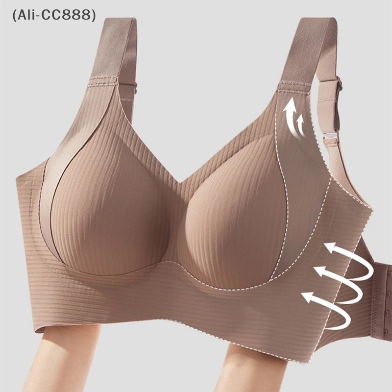 Underwire Bra Padded - たるみ防止ナイロンフルカップデザインシームレスサイドサポートブラソフトブラレットアンダーワイヤーなし