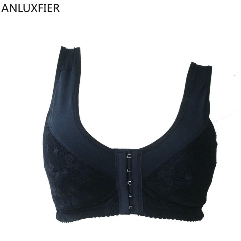Mastectomy Bra Pocket - X9050フロントバックルベスト型シリコーン偽胸特殊なブラジャー手術後ワイヤレスブラジャー乳房切除ブラジャーポケット下着