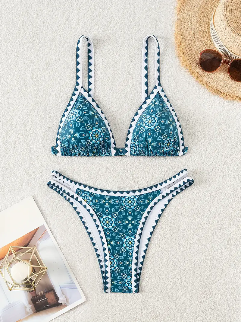 ZTVitality セクシーなプッシュアップ花柄ビキニセッ - Underwire Bra Padded のレビューと価格