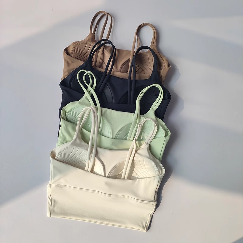 レディースシームレススポーツブラ通気性フィットネスクロップト - T Shirt Bra Seamless のレビューと価格