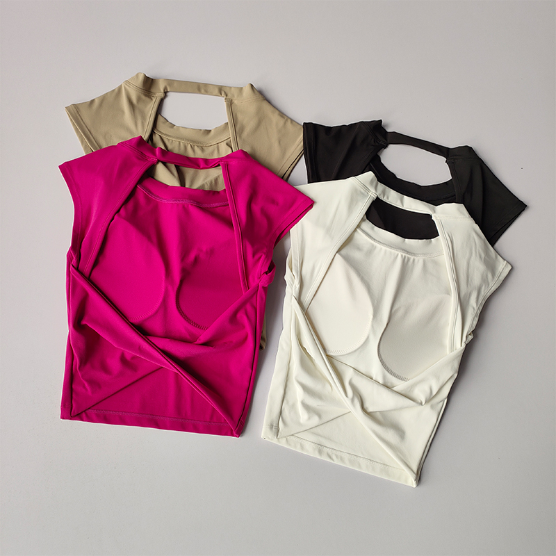 女性用スポーツブラトップ、プッシュアップセクシービューティー - T Shirt Bra Seamless のレビューと価格