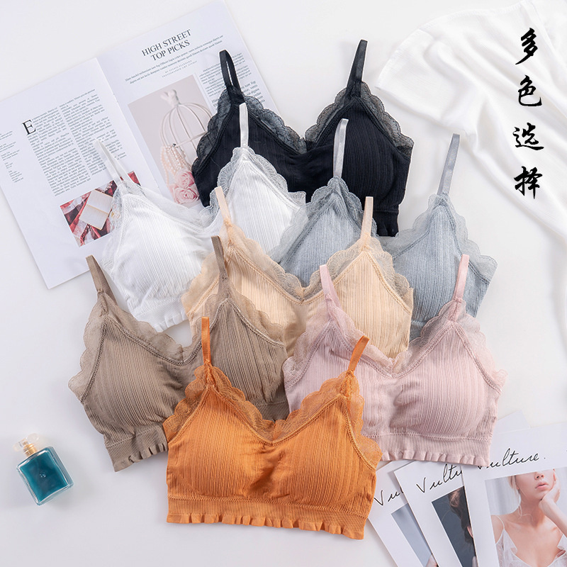 3D セクシーなランジェリーシームレススポーツブラ U タイ - Lace Bralette Set のレビューと価格