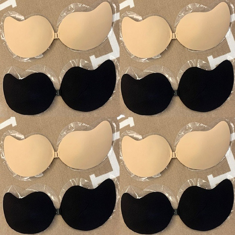 1/2 ペアプッシュアップ目に見えないブラジャーストラップレ - Strapless Bra Adhesive のレビューと価格