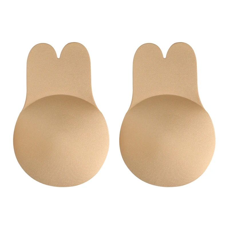 女性用の目に見えないストラップレス粘着シリコンブラ,再利用可 - Strapless Bra Adhesive のレビューと価格