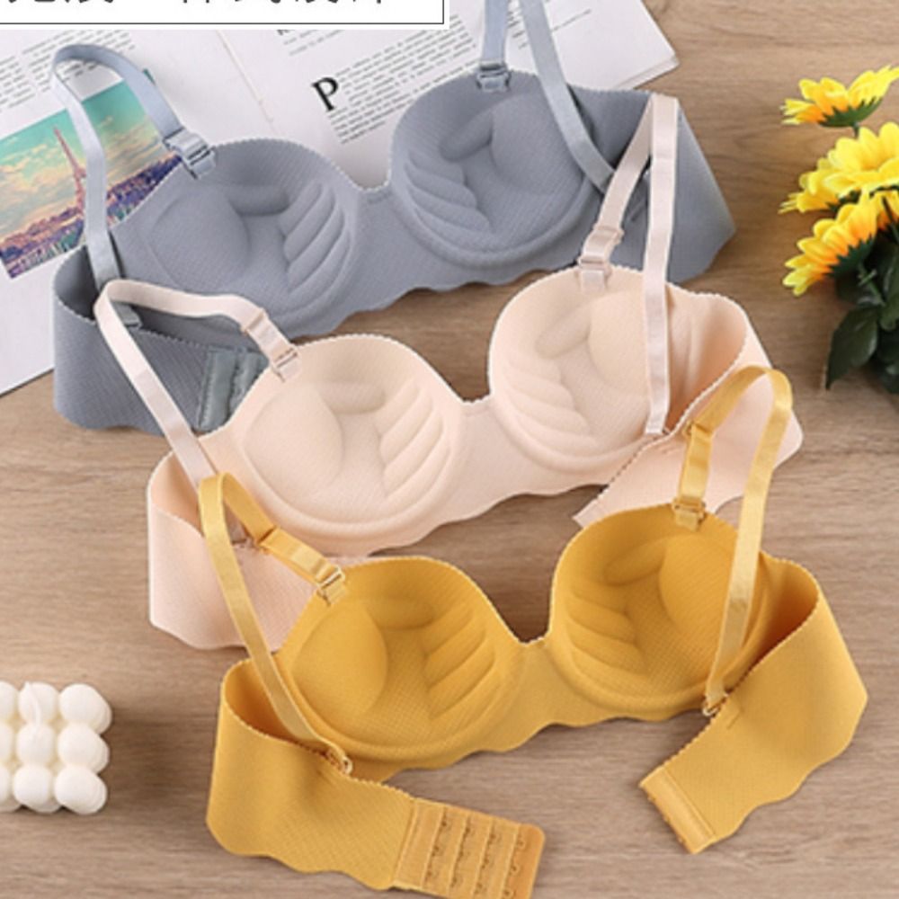 トレンディなコンフォートシームレスブラジャー調節可能なキャン - Wirefree Bra Comfort のレビューと価格