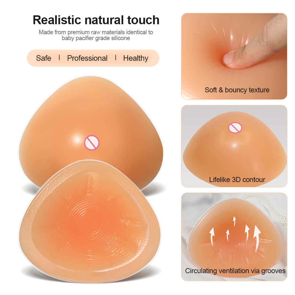 乳房切除手術後のシリコン製人工乳房を装着するためのブラジャー - Mastectomy Bra Pocket のレビューと価格