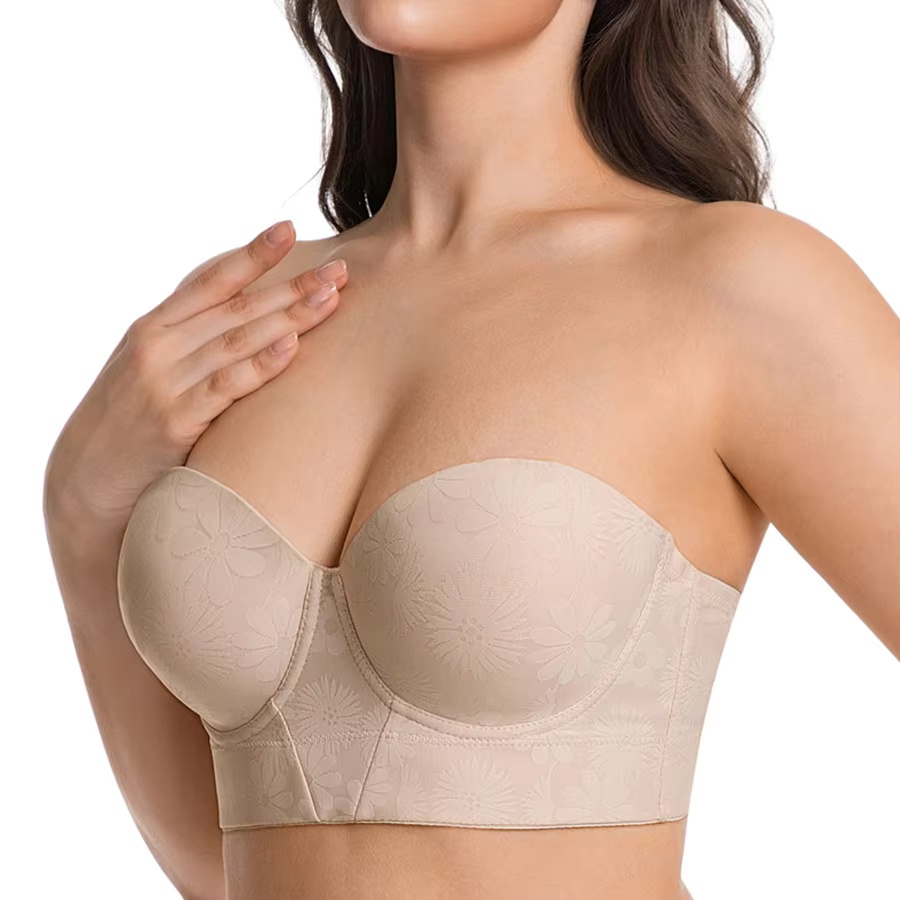 ハーフカップ レディース マルチウェイ ストラップレスブラ  - Convertible Bra Multiway のレビューと価格