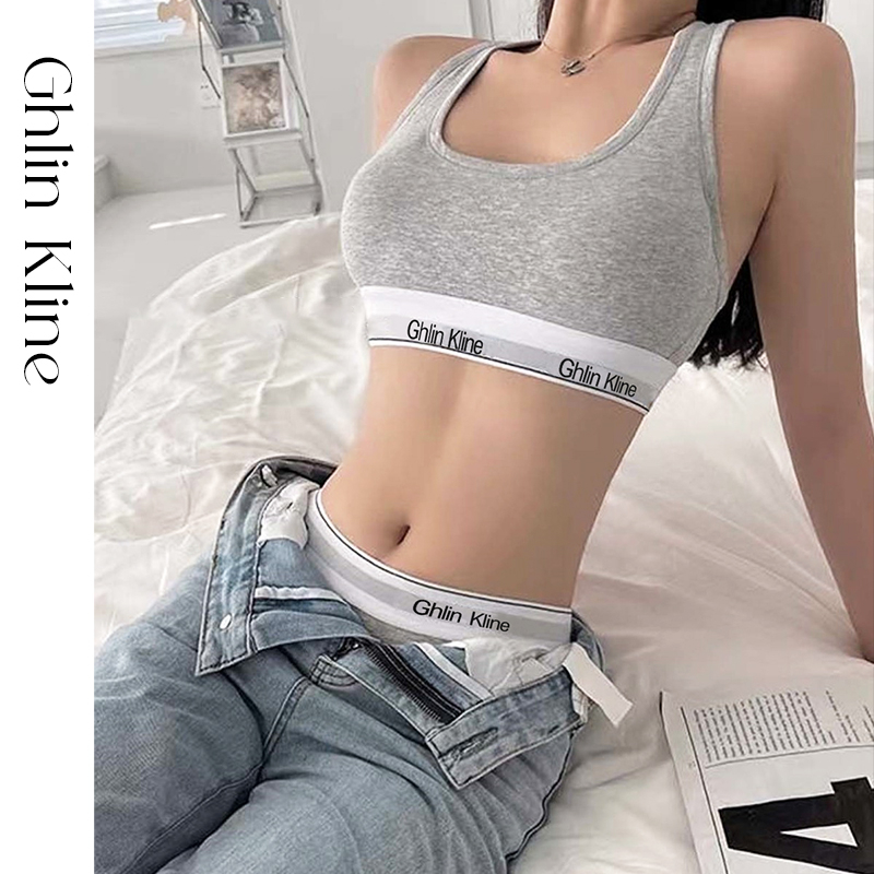 2 個 Ghlin Kline 下着ブラセット付き女性綿スポ - Cotton Bra Everyday のレビューと価格