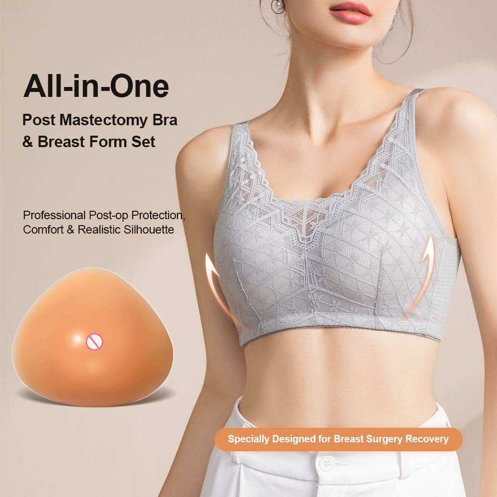 LERVANLA ブラジャー付き人工乳房フォーム乳房切除術後 - Mastectomy Bra Pocket のレビューと価格