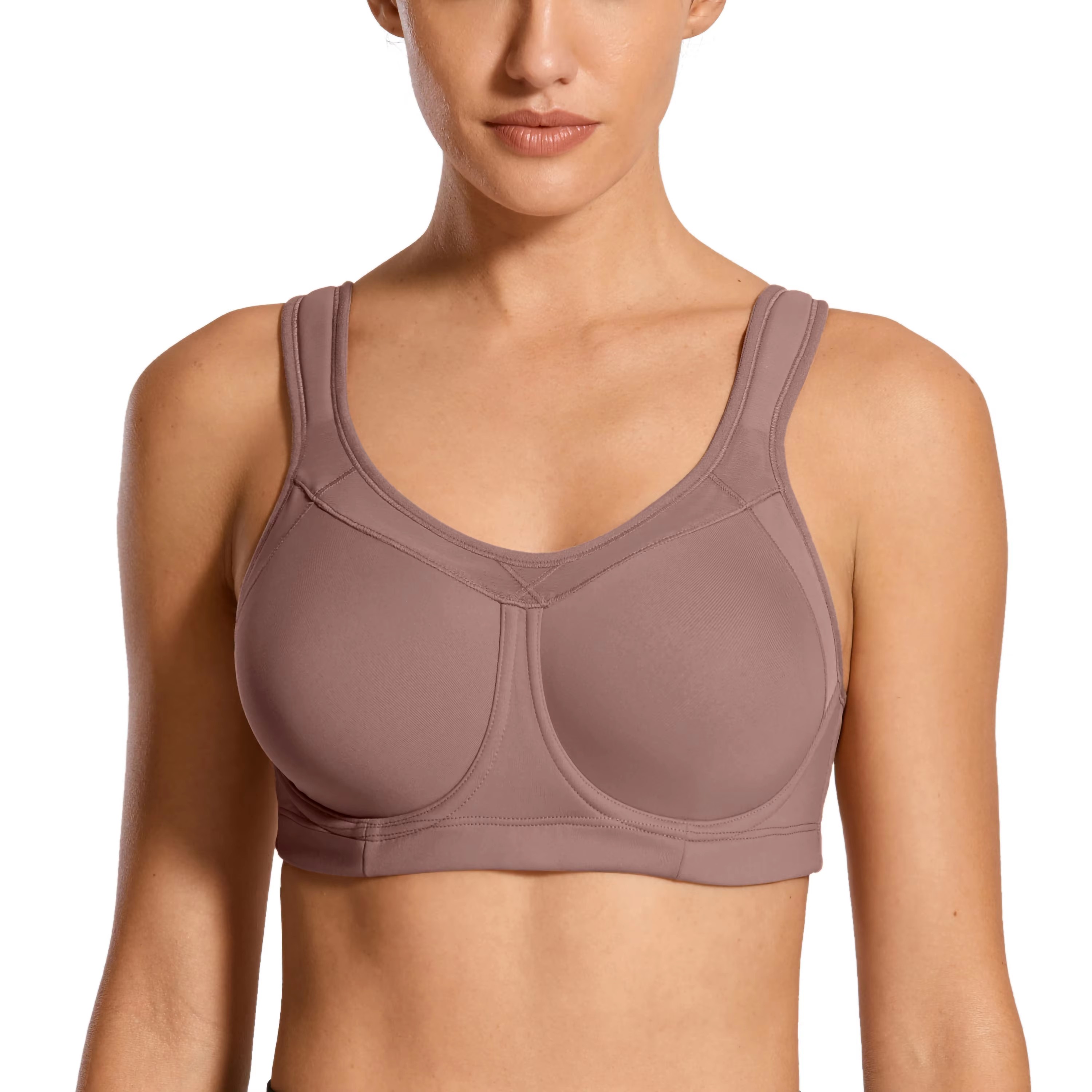 SYROKAN 女性スポーツブラ高衝撃性取り外し可能なパッド - Underwire Bra Padded のレビューと価格