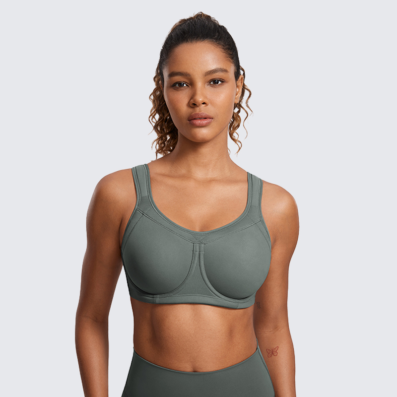 SYROKAN 女性スポーツブラ高衝撃性取り外し可能なパッド - Underwire Bra Padded のレビューと価格