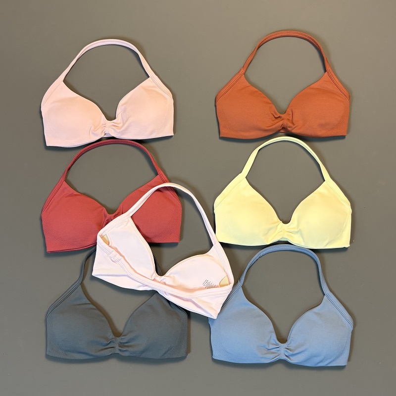 HISTELLO スポーツブラ シームレス ヨガ下着 女性用 - Sports Bra Racerback のレビューと価格