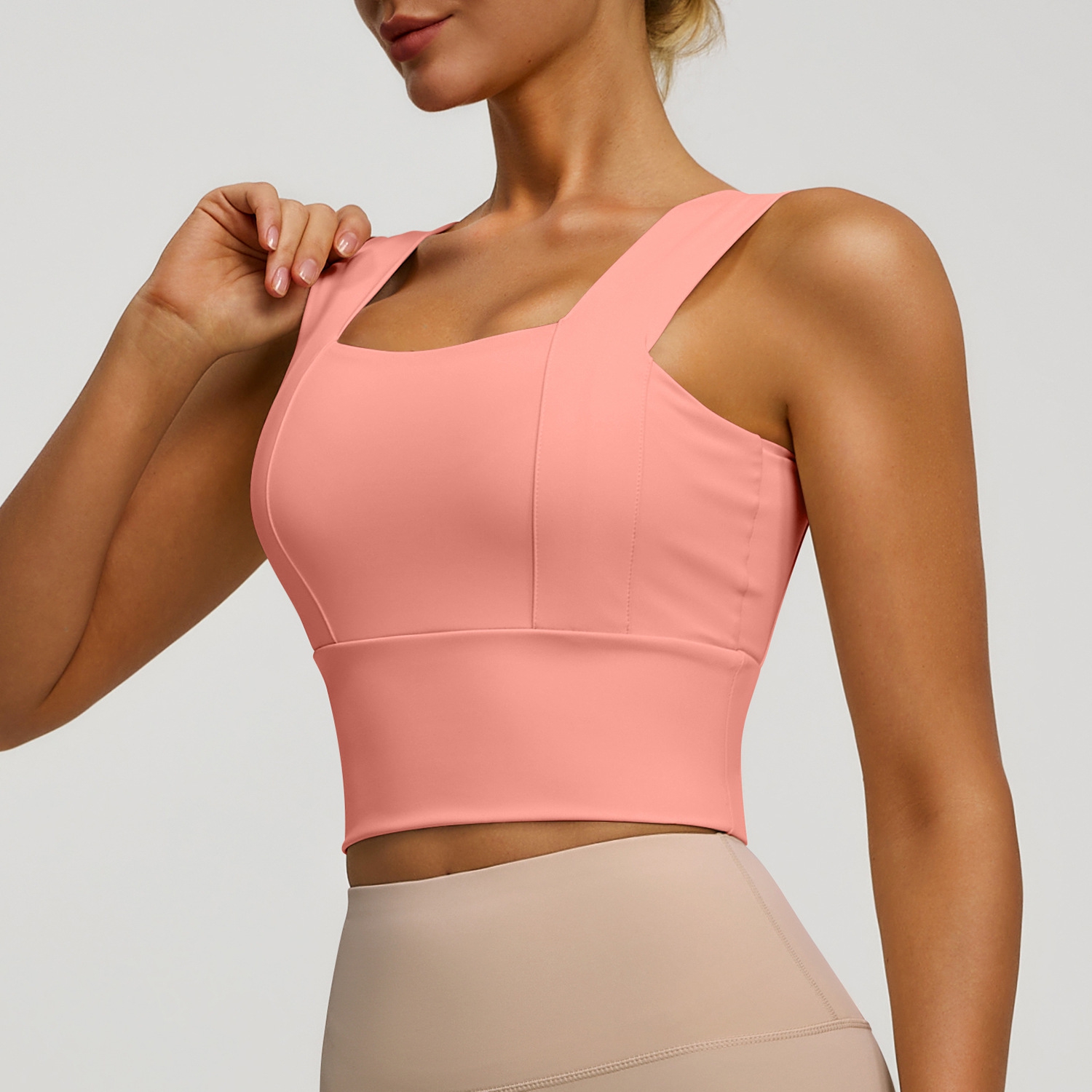 女性用ベストスタイルハイインパクトスポーツブラ、耐衝撃性プッ - Plunge Bra Push Up のレビューと価格