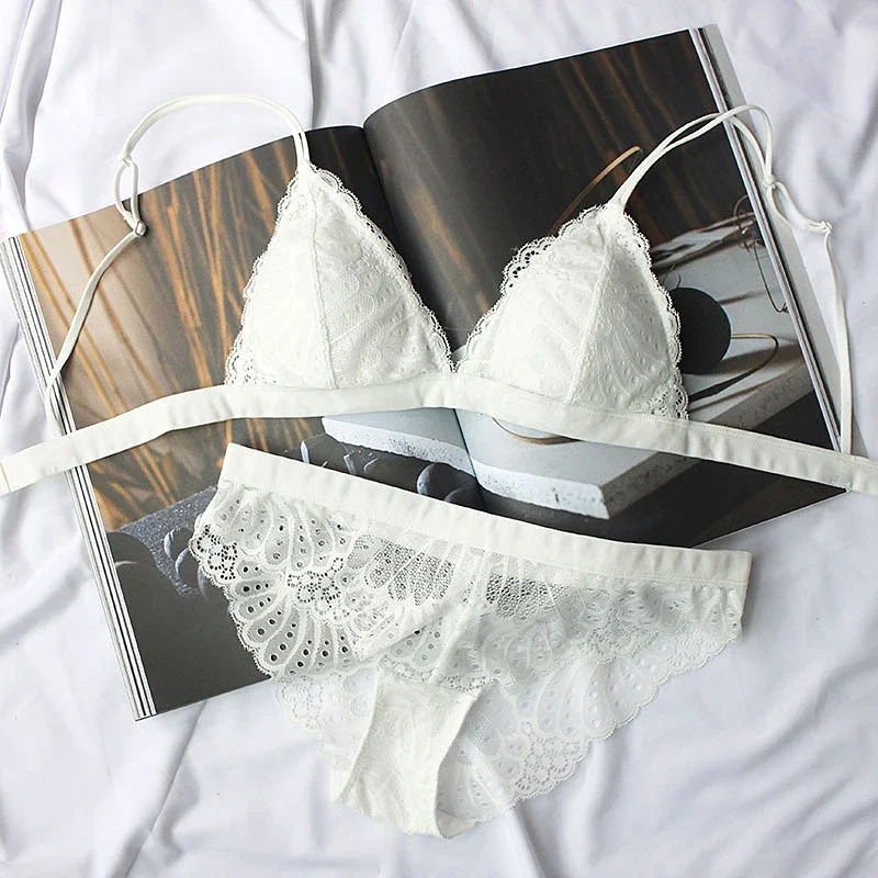 KUCLUTフルレース三角カップスリープウェア女性用セクシー - Sleep Bra Bralette のレビューと価格