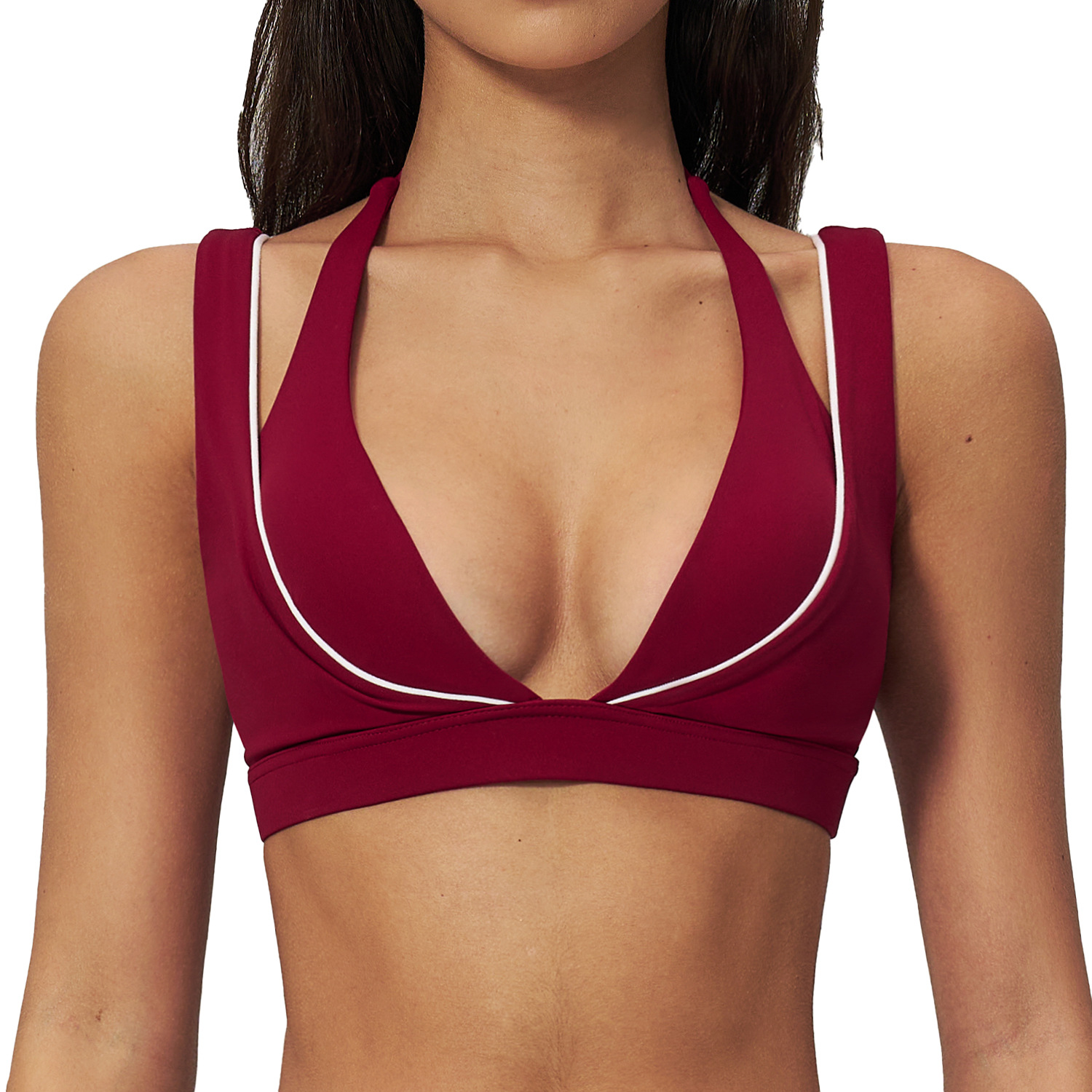 ヨガ下着女性スポーツブラ通気性耐衝撃ジムトレーニングフィット - Minimizer Bra Women のレビューと価格
