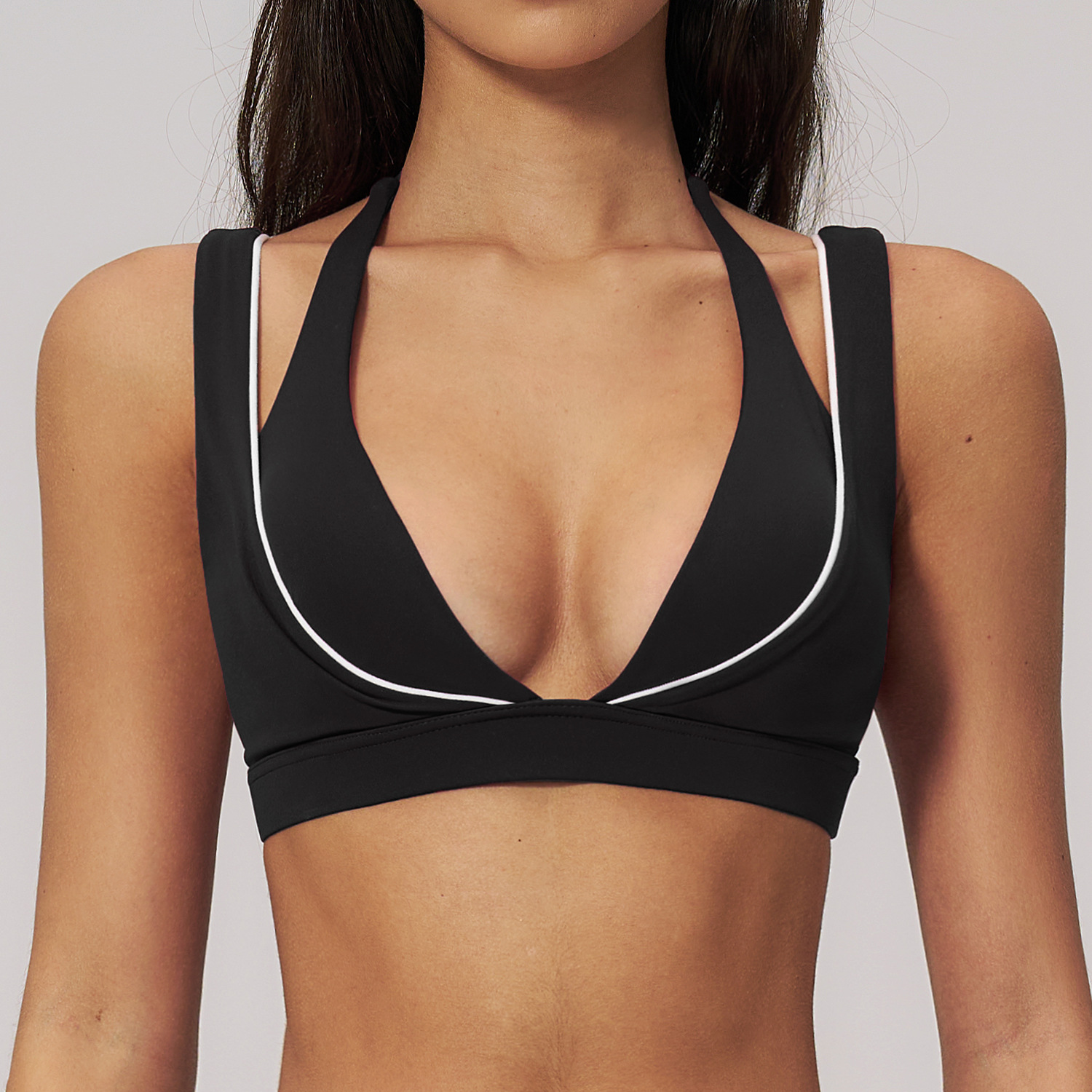 ヨガ下着女性スポーツブラ通気性耐衝撃ジムトレーニングフィット - Minimizer Bra Women のレビューと価格